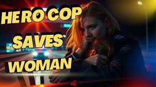 Hero Cop Saves Woman Trapped in Terrifying Highway Crash – Body Cam Footage!  #PoliceBodyCam