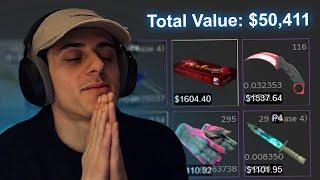 My $50,000 Counter Strike Inventory...