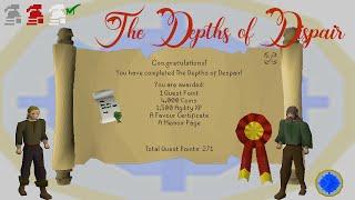OSRS The Depths of Despair Quest Guide | Ironman Approved