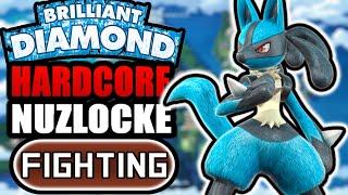 Pokémon Brilliant Diamond Hardcore Nuzlocke - Fighting Type Pokémon Only!