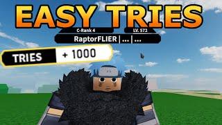 FASTEST/EASIEST WAY TO GET TRIES *2020* IN NRPG BEYOND BETA