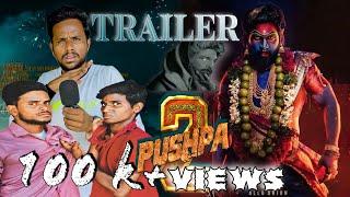 Where is Pushpa? | Pushpa 2 - The Rule| UnbeatableCulture|AlluArjun|Pushpa Trailer in our version|