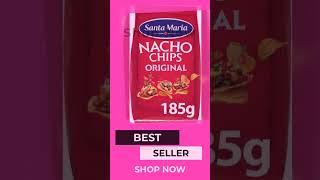 Santa Maria Nacho Chips 185g - Savory Corn Snack