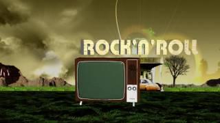 Футаж надпись свадьба rock'n'roll