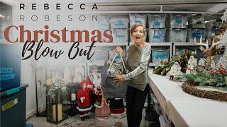 CHRISTMAS BLOW OUT with Rebecca Robeson