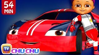 Learn Colors with Race Cars + More Funzone Songs for Kids - ChuChu TV