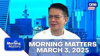 Escudero: VP Sara impeachment trial done by October | Morning Matters Supercut