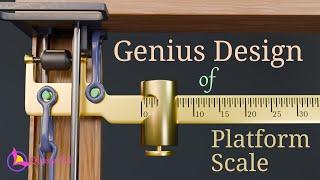 The engineering behind a mechanical platform scale