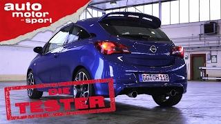 Opel Corsa OPC: Mit Ecken und Kanten - Die Tester | auto motor und sport