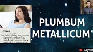 PLUMBUM METALLICUM | @DrAbhishekChoudhary