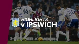 Aston Villa 0-1 Ipswich Town | Highlights