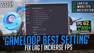 Gameloop Best Settings For Low End PC | Gameloop Emulator Optimize For Performance 2025