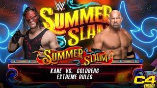 Kane vs Goldberg extreme rules wwe gameplay | Summer Slam | Tech ak 08 - WWE 2k23