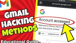 (NEW TRICK) How the Hackers Hack Gmail Account | Educational Guide - Protect Your Account