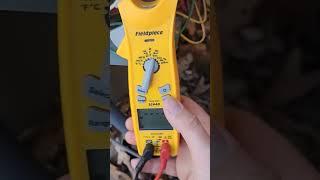 How to measure locked rotor amps of compressor?