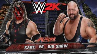 WWE 2K  Full match: Kane vs Big Show #wwe #wwe2k #wrestling