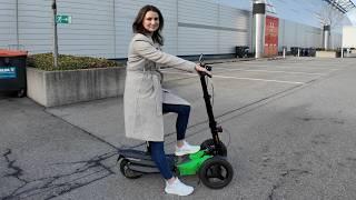 Camping E-Roller 2025: Scuddy Faltscooter bis 45 kmh