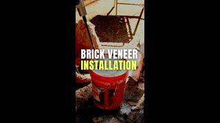 Brick veneer installation guide
