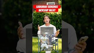 First ever WORSHIP NIGHT led by Savannah Bananas players