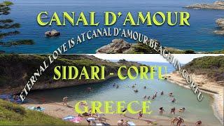 [4k] Canal D'Amour, Sidari ,Corfu - Greece