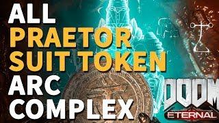 All Praetor Suit Token Arc Complex Doom Eternal Collectibles