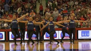 Barton Dance performance at NJCAA National Basketball Tournament in Hutchinson, KS #2018