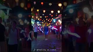AI Art2: NIGHT MARKET RAVE!  Glow Sticks, Lanterns & Pulsating Energy! | Wan2.1-T2V-14B