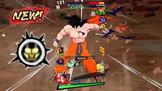 NEW LF KAIOKEN GOKU GAMEPLAY  + NEW GROUND BATTLE STAGE! | Dragon Ball Legends