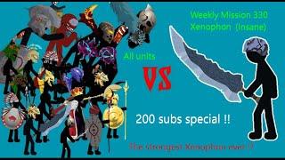 (200 subs event) Charge Instantly Mission 330 Xenophon VS All units