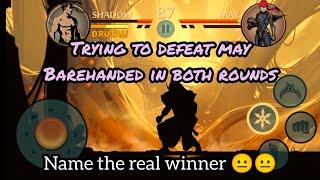 A barehanded fight against eclipse May || Trying to defeat May with nerfed Torturer's Rage ||