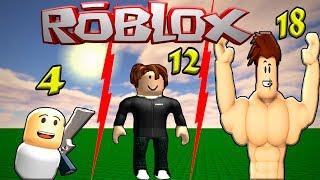 КАК СТАТЬ ВЗРОСЛЫМ!РОБЛОКС СИМУЛЯТОР РОСТА!ROBLOX SIMULATOR