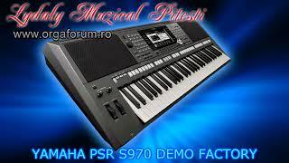 YAMAHA PSR S970 DEMO original factory all