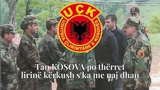 "Lufton Drenica" - Albanian War Song - With lyrics