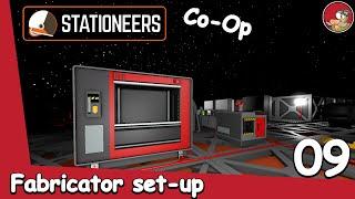 Fabricator set-up - Stationeers Co-op Gameplay - Mars - Let's Play - 09