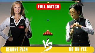 Reanne Evans Vs Ng On Yee  | TAOM UK Women's Championship Snooker Highlights