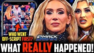 WWE Charlotte Flair & Tiffany Stratton "OFF-SCRIPT" COMMENTS REVEALED | AEW Flair WrestleMania BAN?!