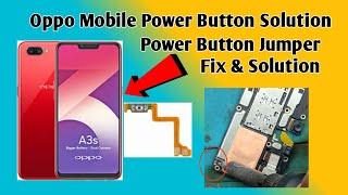 oppo mobile power button repair || oppo a3s power button jumper fix solution || #gyantechnical961