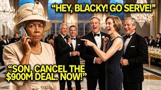 Black CEO’s Mother Publicly Humiliated by Billionaire White Family — Then He Cancels the $900M Deal