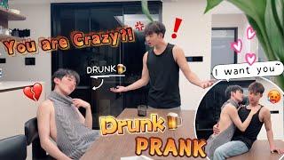 Dressed Sexy And Came Home Drunk At NightMaking My Boyfriend Jealous Prank He Is Really Angry