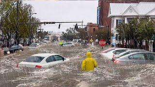 Canada Today! Heavy Flooding in Saskatoon washed away roads and submerged cars