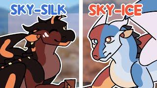 Drawing EVERY Wings of Fire HYBRID - SkyWings Part 2