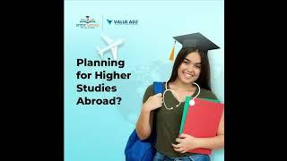 If you’re planning to study abroad, Value Adz can help you achieve your dream destination #youtube