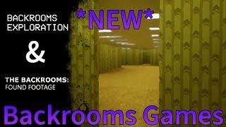 2 *NEW* Backrooms Games | Steam Demo Days