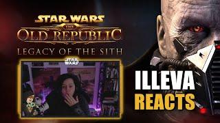 SWTOR: Illeva Reacts to Disorder (NEW Cinematic Trailer - Legacy of the Sith)