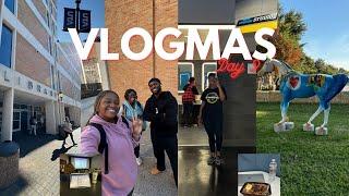 VLOGMAS DAY 9: Chill College Day in the Life, Last Day of Fall Semester & Cycling Class‍️