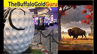 BUFFALO GOLD at CHOCTAW CASINO -- LOTS OF BONUS rounds with DAD!