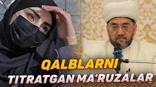 Qalblarni larzaga keltirgan ma'ruzalar! °Muftiy |nuriddin hoji domla #yangimaruza