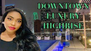 Top Luxury Highrise Apartment in Downtown Dallas | New Construction 2022  Full Building Tour