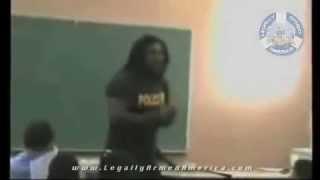 DEA idiot shoots himself teaching gun safety!