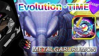 デジモンリアライズ - Digimon ReArise - Metal-Garurumon Evolution (Champion to Mega)